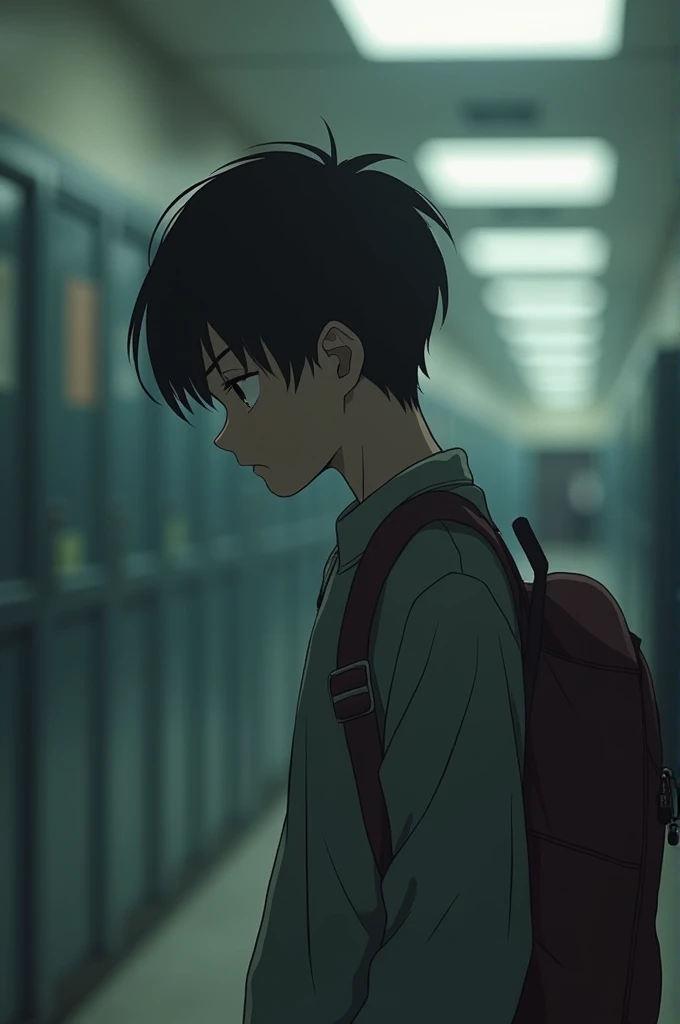 A quiet and shy middle school boy has an ordinary life in a school where he never feels accepted.