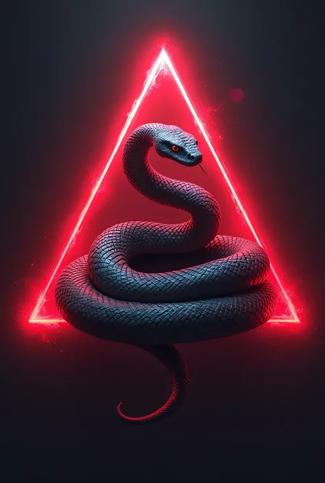 Snake in the Triangle Red King