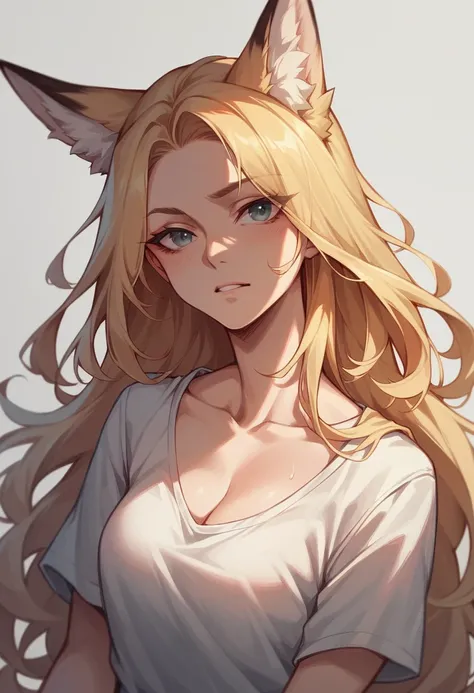 Score_9, Score_8_Excellent, Score_7_Excellent, Score_6_Excellent,Blonde、Long Hair、Fox&#39;s Tail、Fox Ears、Straight hair、Huge breasts:1.5、sagging breast:1.5、Standing、Best Quality、Two Women,Age 27,4, Mature Woman, Mature Woman, Japanese-style room、Tatami roo...