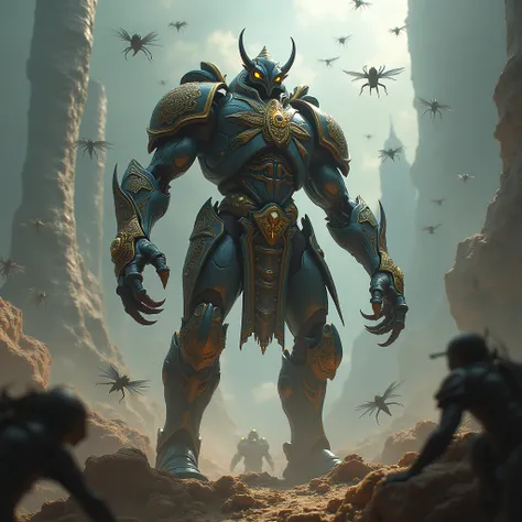 Hive Battle Chaplain, insectoid, cinematic