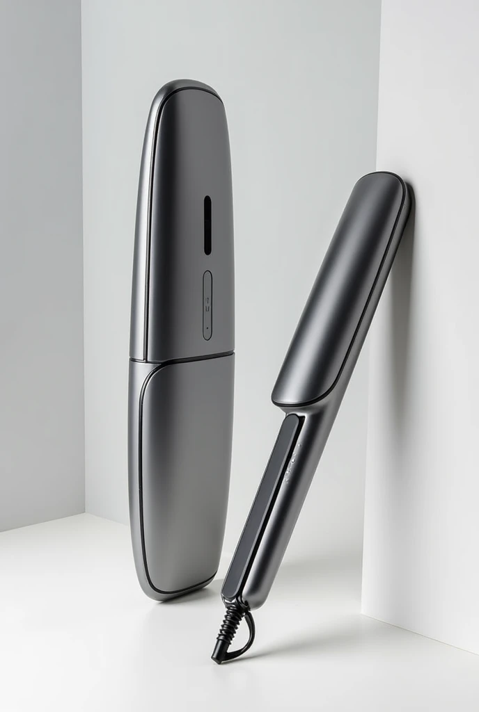 A hair dryer straightener 