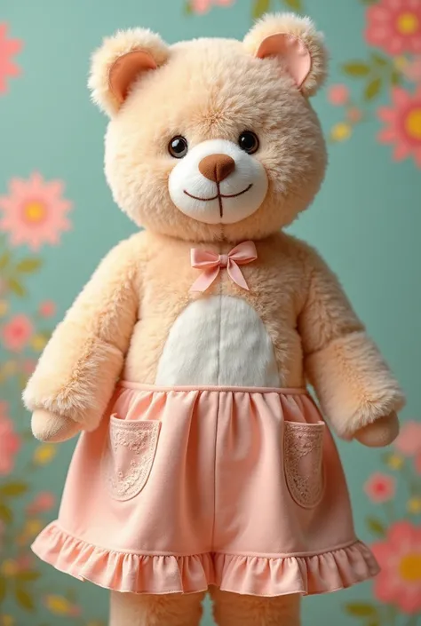 generate an image of teddy bear dress for kids