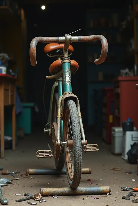 repair of an exercise bike