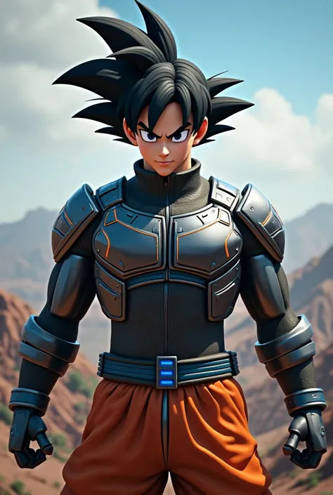 Goku in PUBG and wearing x suite 