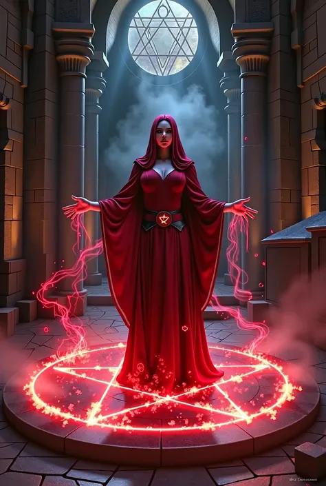 scarlet witch pentagram