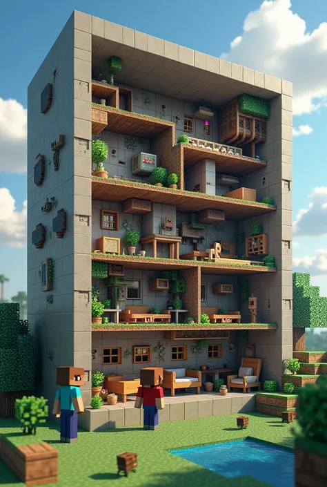 MINECRAFT HOUSE MADE INSIDE A NINTENDO CONTROLLER