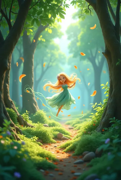 In a forest wind is running
Generate in cinematic 3d cartoon style