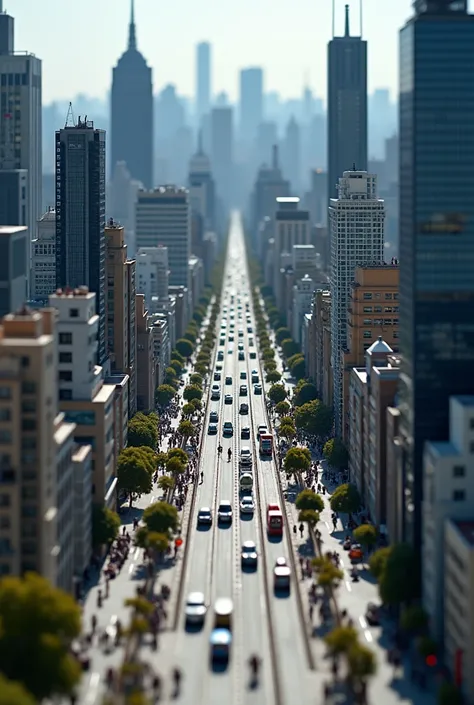 8k, masterpiece, (Miniature photography:1.5), Tokyo scenery, big city, many skyscrapers, realistic reproduction,Top view,A city recreated in miniature