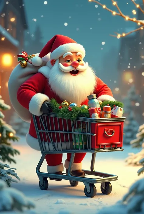 Instead of Sabbath Claus, put a. Shopping cart 