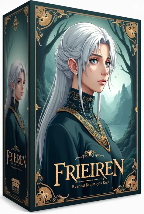 You can create an image of the front of a box on frieren