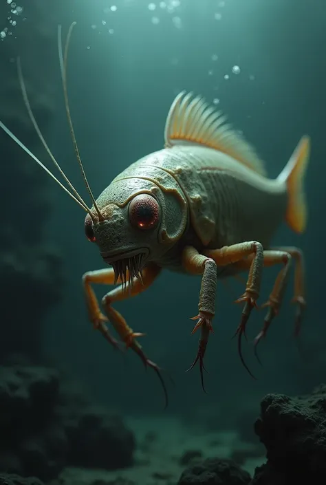 Fish with cockroach gene