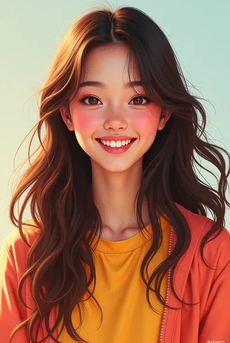 name: Anna Wisut age: 2, occupation: Graphic Designer Characteristics: Long brown hair, Height 165 cm., Bright smile, I like to dress in bright colors.