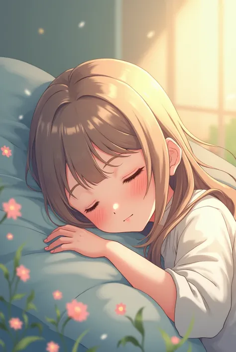 Sleeping Anime Girl