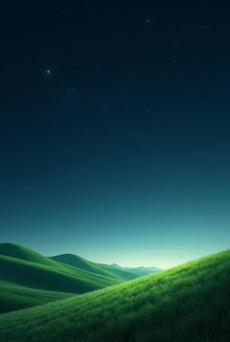 Background, green, stars