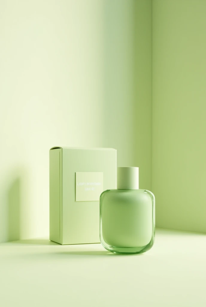 perfume with a light melon aroma with minimalist and different packaging
