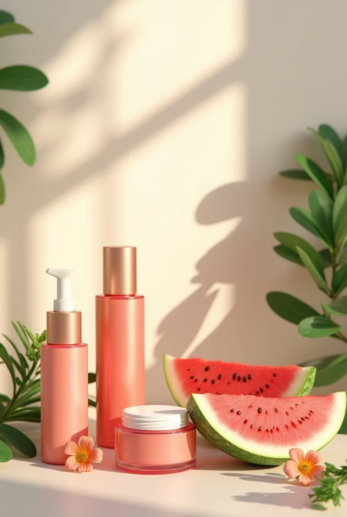 skin care products inspired by the melon aroma

