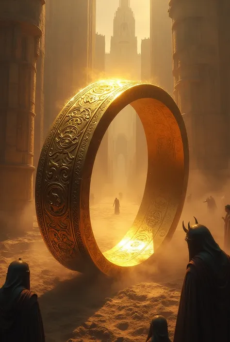 With this ring, Solomon used demons to perform superhuman strength abilities when he constructed the Temple of Jerusalem,