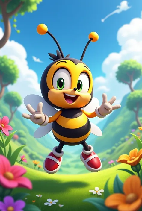 Charmy bee 
Do mundo de Sonic