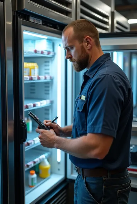 Repair and maintenance of refrigeration equipment 