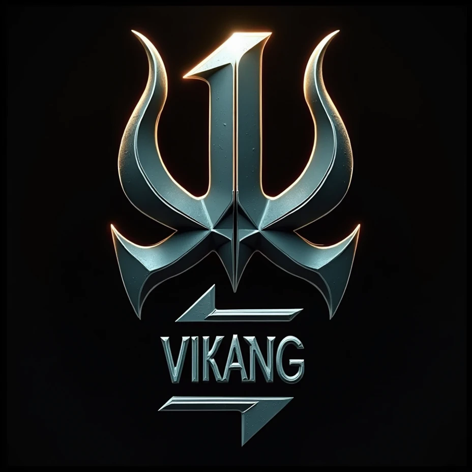 Change the lettering to “V1KANG”