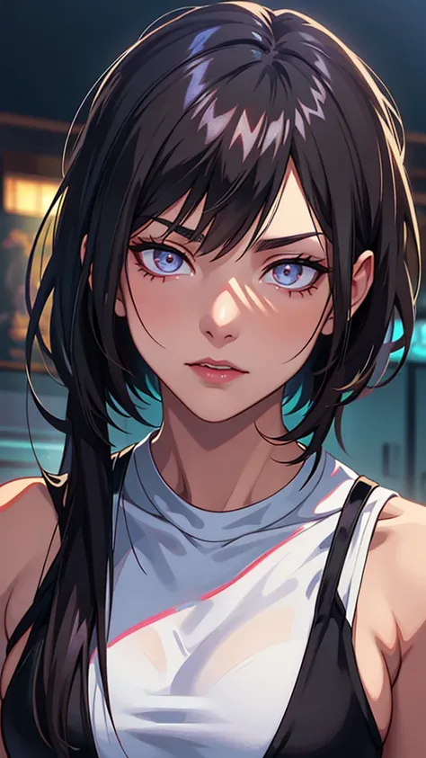 a detailed anime portrait of yagami light from death note, alya from miraculous ladybug, beautiful detailed eyes,beautiful detailed lips,extremely detailed eyes and face,longeyelashes, emotional expression, beautiful young woman, black hair, intelligent ex...