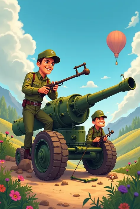 Artillery mechanics Argentine army Disney Argentina 