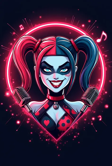 Logo Karaoke HARLEY QUINN 