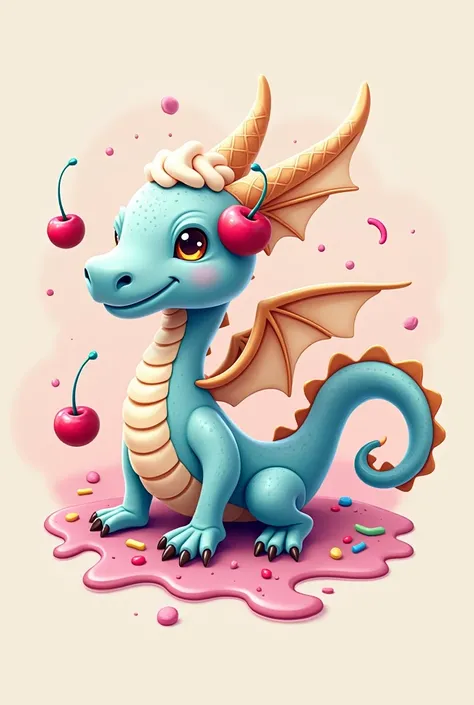 ice cream dragon logo