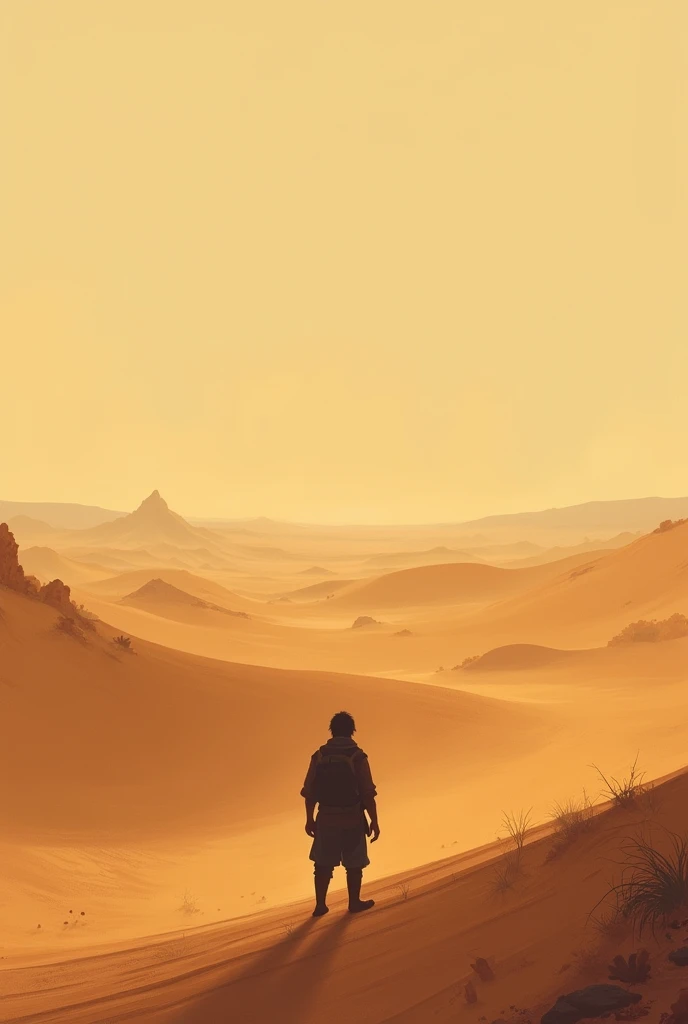 I&#39;m writing a book about lessons we can learn in the desert.. Create a cover from this theme