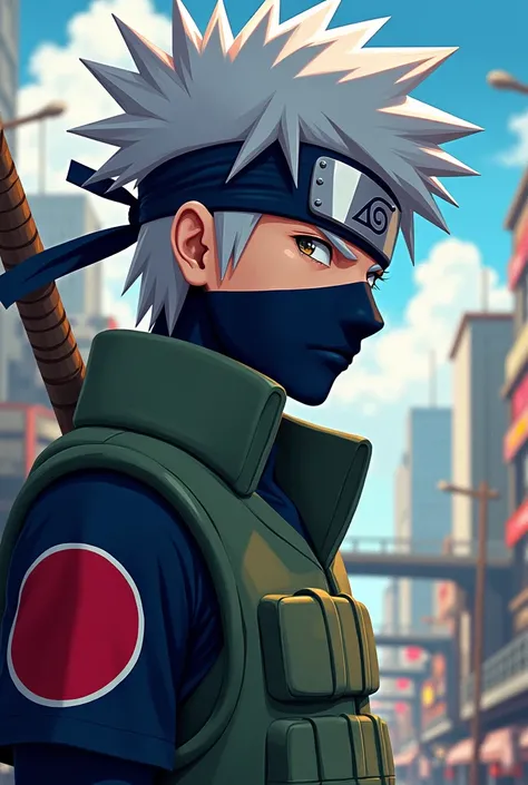 Kakashi, a fan of Sao Paulo