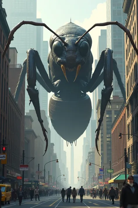 A 30-meter giant ant in New York 