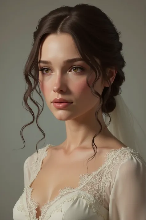 you can make mary beth from RED DEAD REDEMPTION 2 wearing a wedding dress? without a hat and with his typical wavy hair