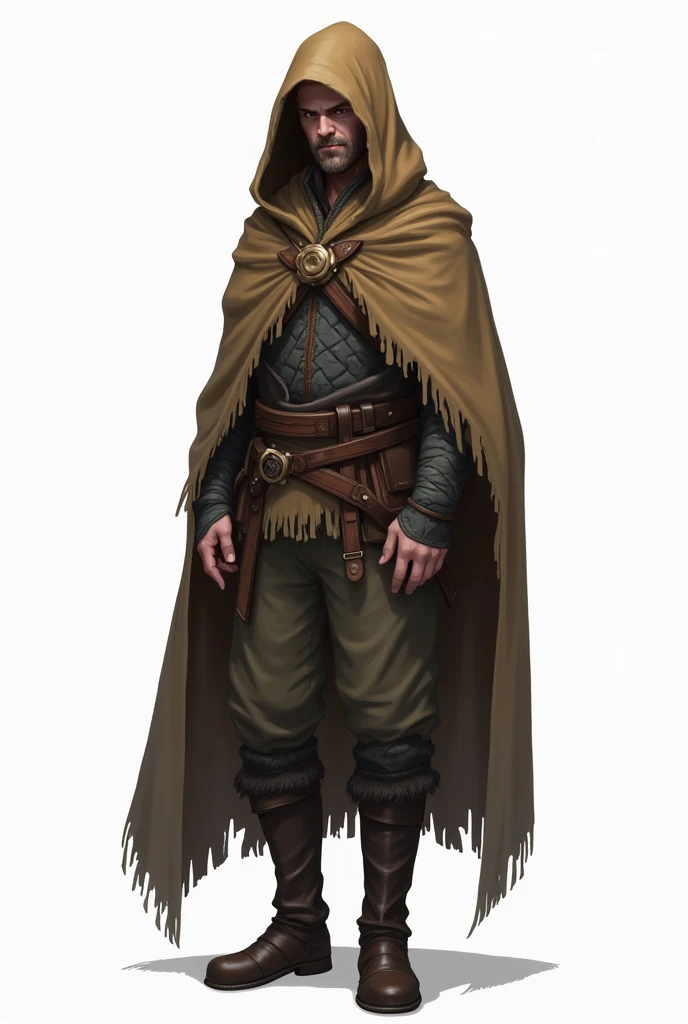 fantasy champions cloak, just the cloak, no person, for adventurers, not ornate, shorter




