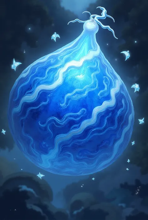 Devil&#39;s Fruit:** The Moku Moku no Mi is a blue fruit with white cloud patterns., symbolizing the fluidity of imagination. It is considered rare and has great potential., but it also requires responsibility and control.