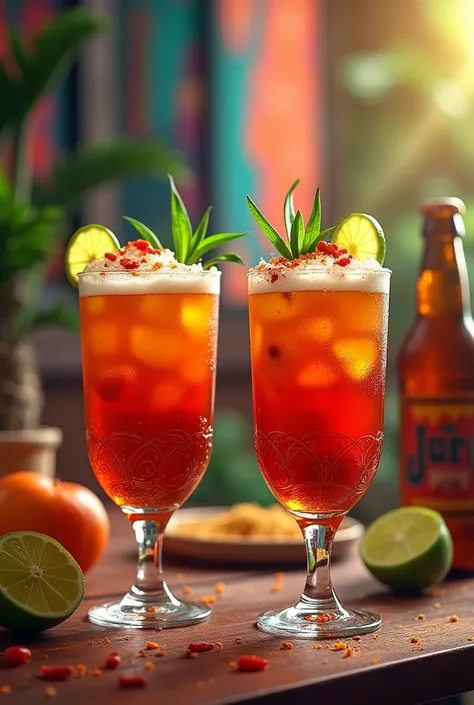 I need the game of two micheladas toasting 
