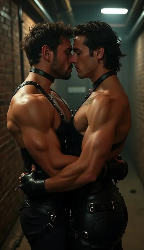 Gay bdsm in Leather 