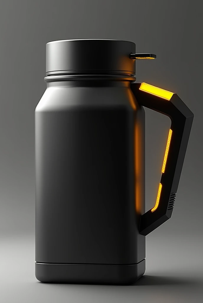 The square coffee thermos, In addition to its bold design and lightning-inspired color scheme, It has a functional handle that integrates perfectly into the concept of energy and dynamism.. Since it is a large thermos, The addition of this handle is not on...