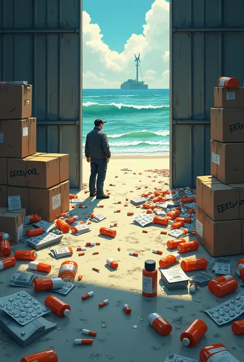 Create a command for me to : A game of 7 errors where you must identify errors in relation to the incorrect disposal of medicines.  With an environmental setting ,with boxes of medicine thrown on the floor,or at sea and the like. DIVERSIFY