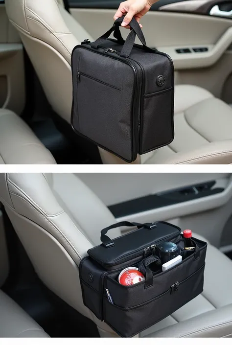 create a foldable bag for a car