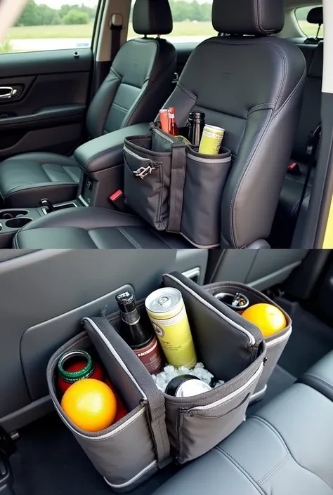 create a foldable bag for a car