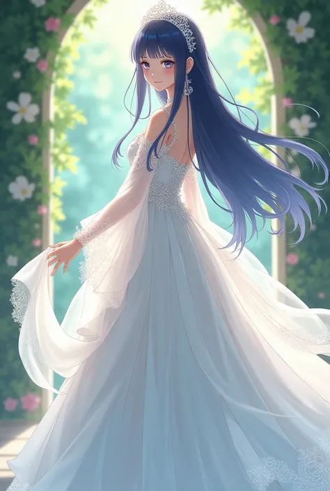 Hinata marriage dress 