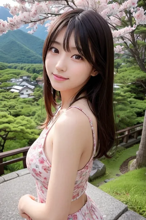 correct, High resolution, Japan,beautiful girl,Mountain