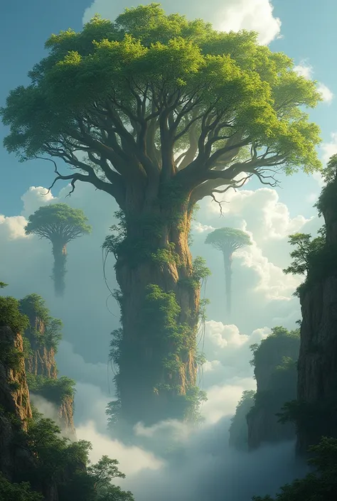 A forest in the sky