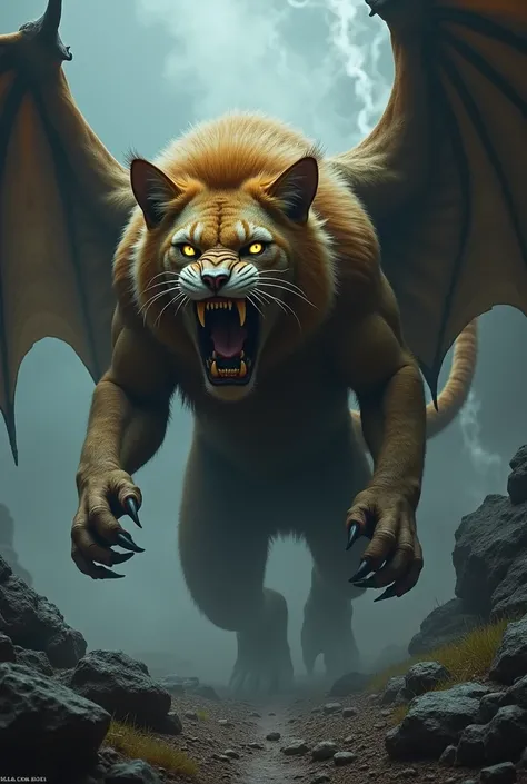 Bat and lion hybrid danger 