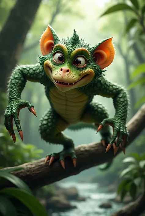 Crocodile monkey 

