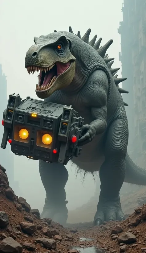 T-rex with a nuclear tank