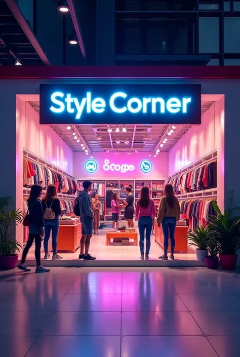 Youth clothing store that has the logo that says Style Corner