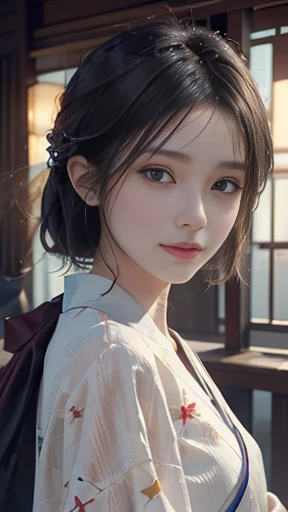 photorealistic painting, ultra-high resolution
(Highly detailed, intricately rendered)
(Masterpiece, a work of art)
Dynamic lighting, capturing the subtle nuances of the subject
(Detailed face, every feature delicately rendered)
Pristine white kimono, deli...