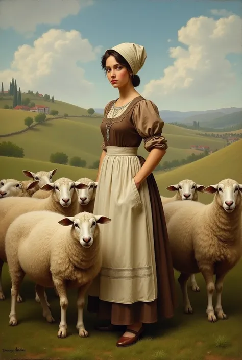 Make me a shepherdess from the years of Don Bosco