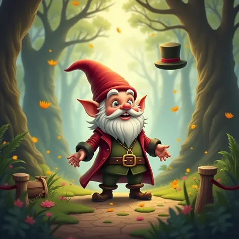 Invisible baron gnome cute